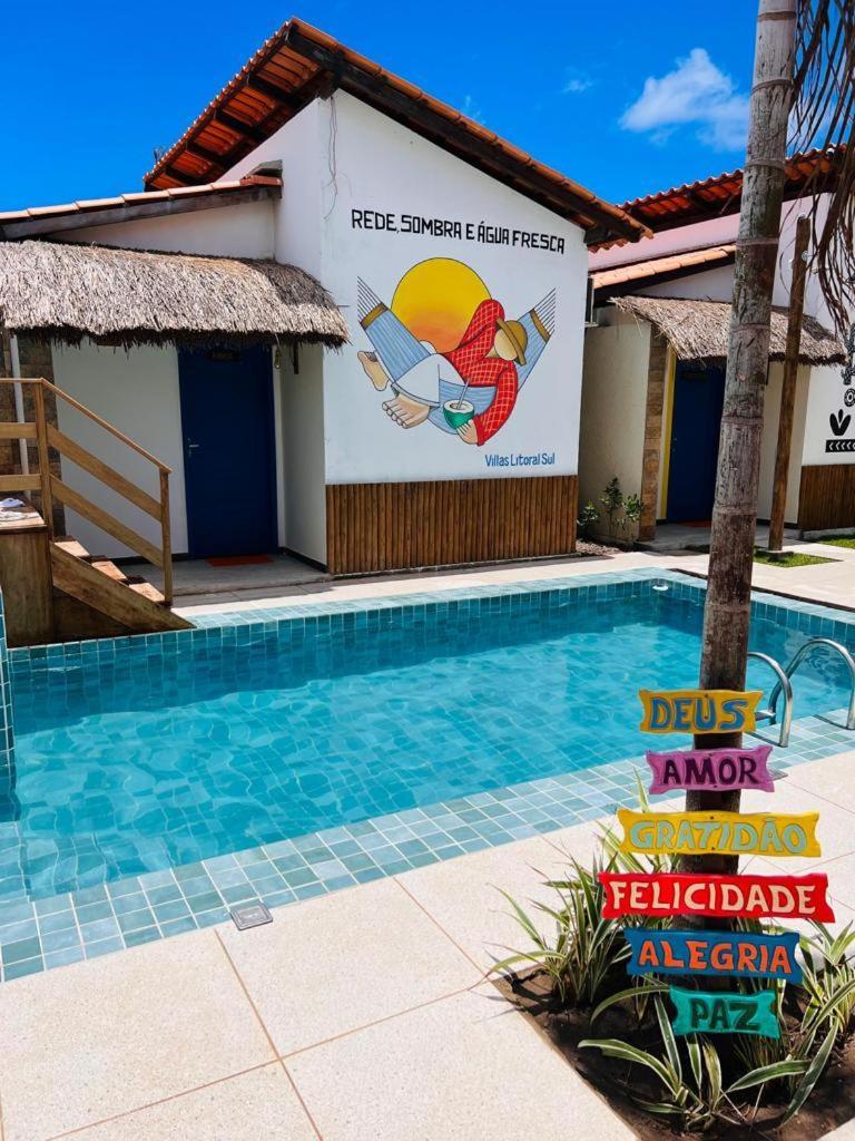 Flats Villas Litoral Sul - Praia Pontal Do Peba - Piacabucu - Al エクステリア 写真